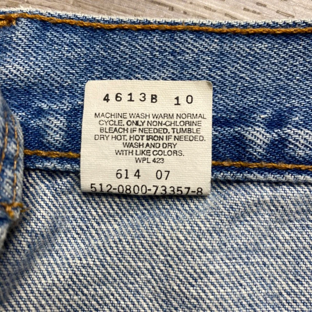 Levi's 512 Jeans Mens 36x30 Blue Vintage Made USA 2000 Straight Leg Denim‎